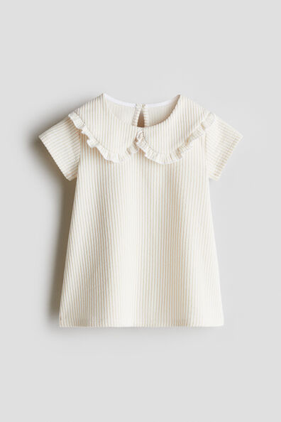 Collared A-line dress