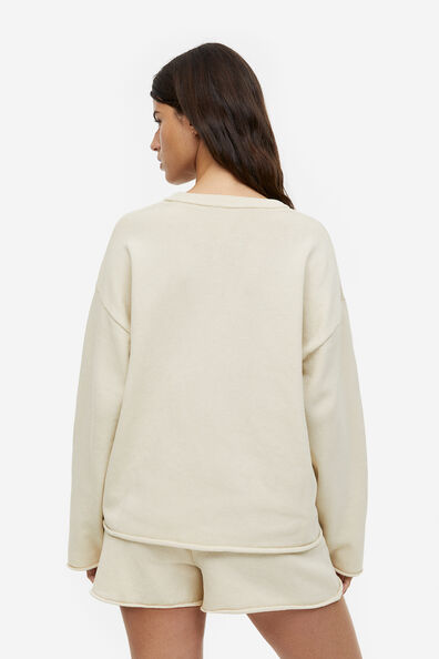 Fine-knit shorts