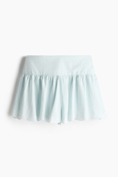 Embroidered shorts