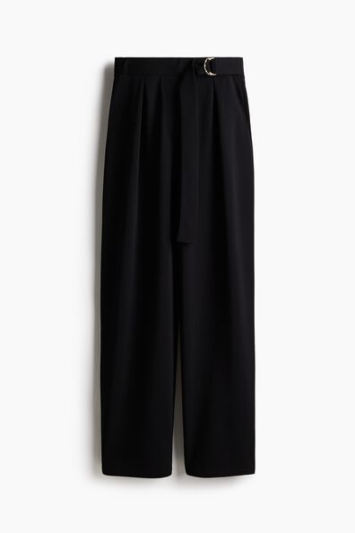Belted trousers