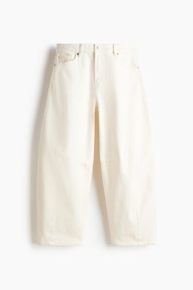 Barrel Leg Regular Waist Jeans