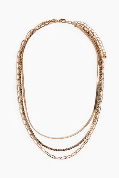 Layered necklace