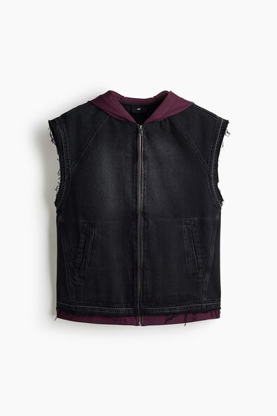 Loose Fit Sleeveless hoodie