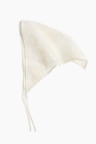 Embroidered head scarf