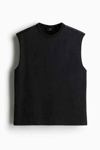 Loose Fit Printed vest top