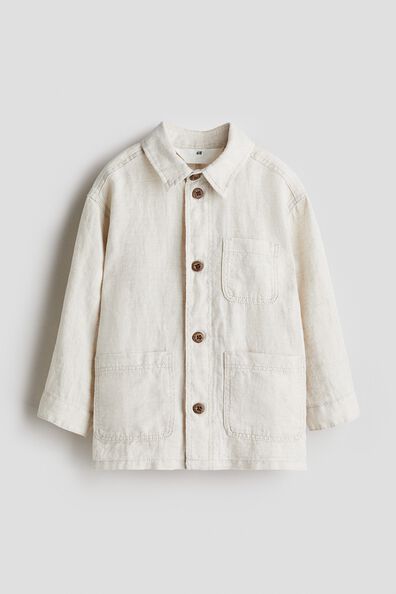 Linen overshirt