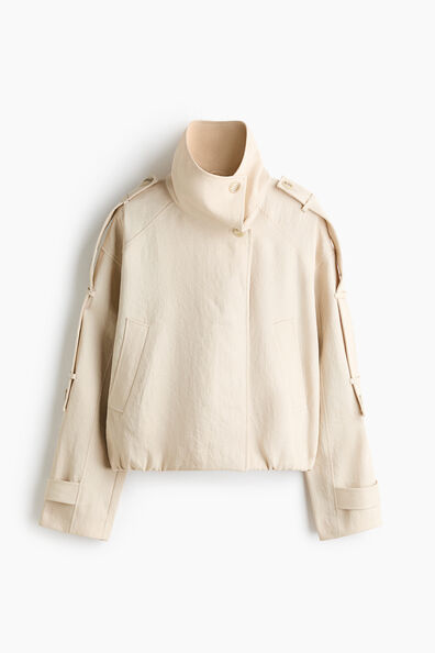 Oversized trench jacket
