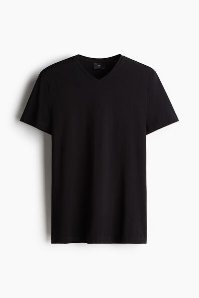 5-pack Slim Fit V-neck T-shirts
