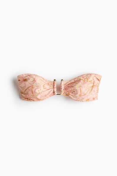 Padded bandeau bikini top