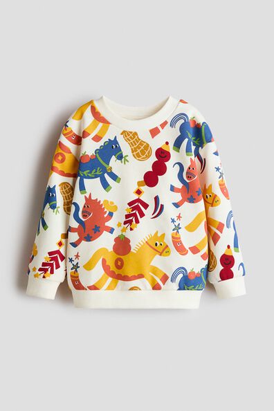 Printed sweatshirt