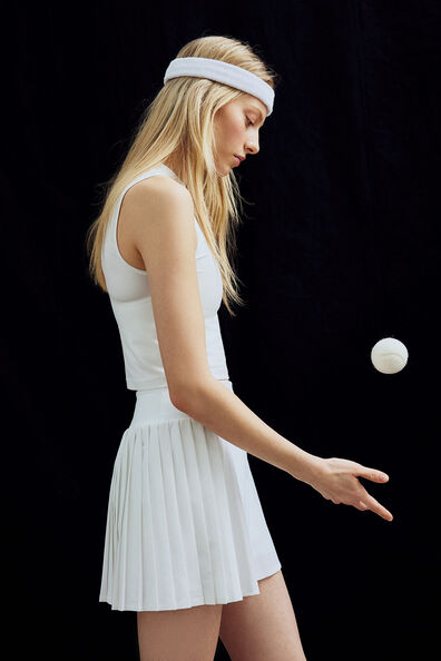 Pleated tennis skirt in DryMove™