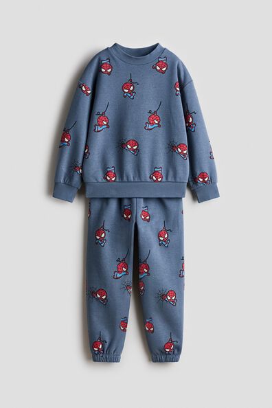 2-piece printed sweatshirt set