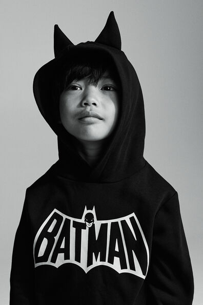 Ear-detail hoodie
