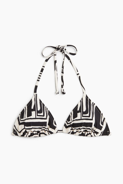 Padded triangle bikini top