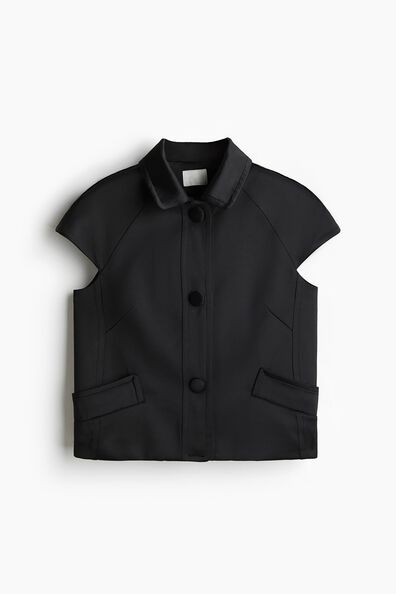 Cap-sleeved jacket