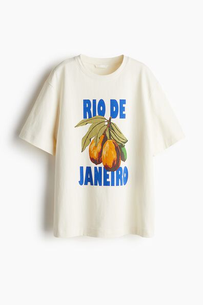 Print-motif T-shirt