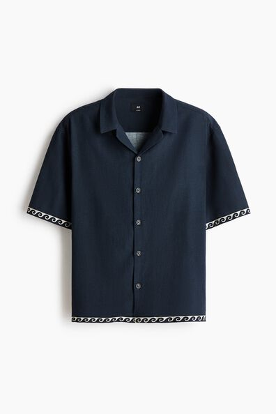 Relaxed Fit Cotton resort shirt