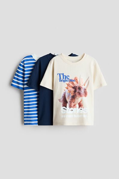 3-pack cotton T-shirts