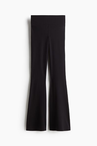 Flared interlock leggings