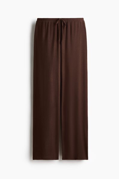 Fine-knit trousers