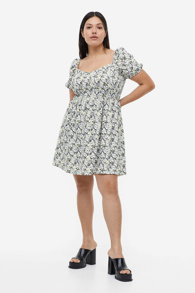 Curl Up Jersey Dress