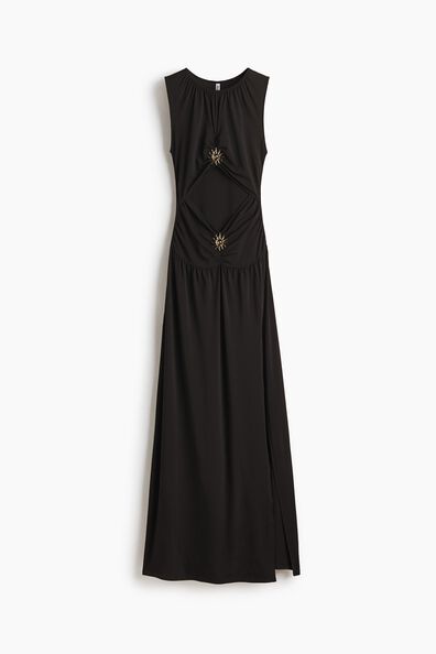 Cut-out maxi dress