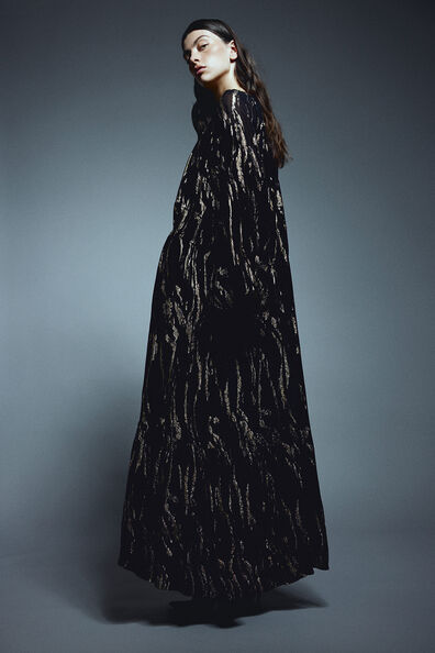 Patterned maxi dress