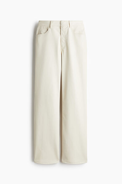 Coated trousers