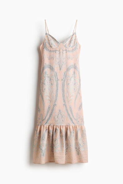Tiered strappy dress