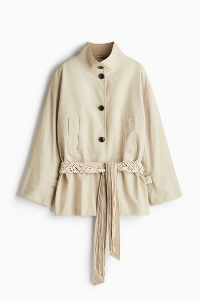 Trench-style jacket