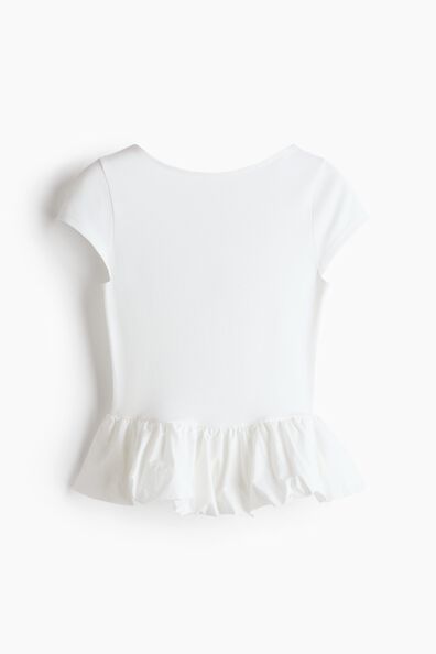 Ponte di Roma bubble-hem top