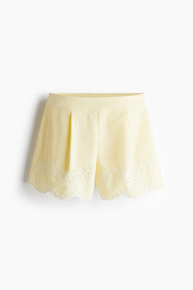 Broderie anglaise shorts