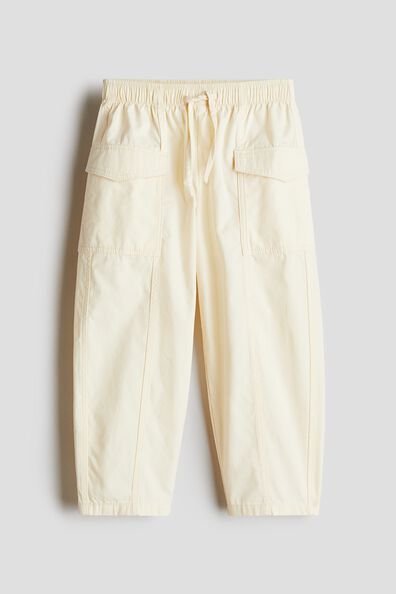 Cotton cargo trousers