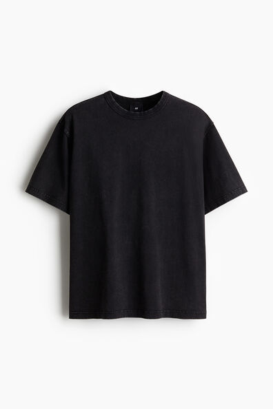 Oversized Fit Washed-look T-shirt