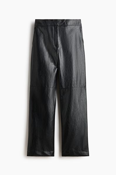 Coated trousers