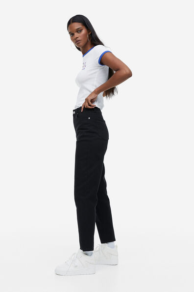 Mom Loose Fit Twill trousers