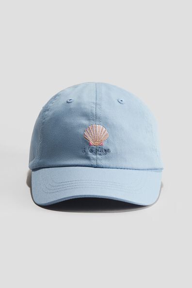 Embroidery-detail cap