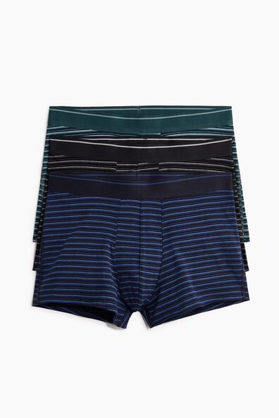 3-pack cotton short trunks