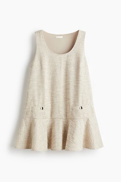 Jacquard-weave dress