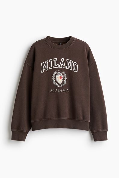 Printed sweatshirt