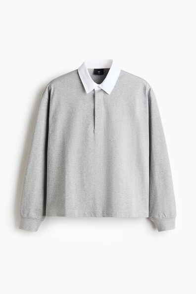 Loose Fit Cotton polo shirt