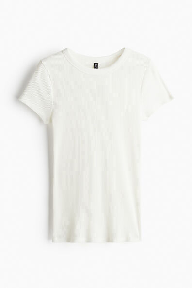 Ribbed T-shirt