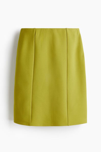 Knee-length skirt