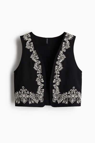 Embroidered waistcoat