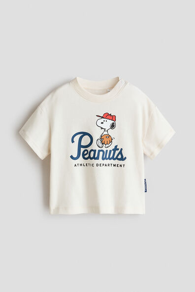 Motif-detail T-shirt