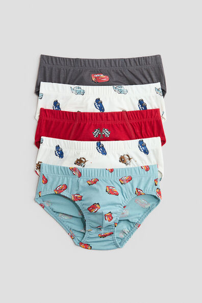 5-pack printed boys’ briefs