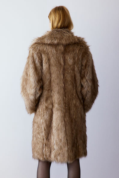Fluffy coat