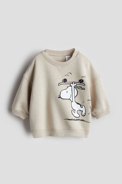 Crew-neck sweatshirt