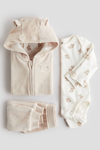 3-piece cotton set