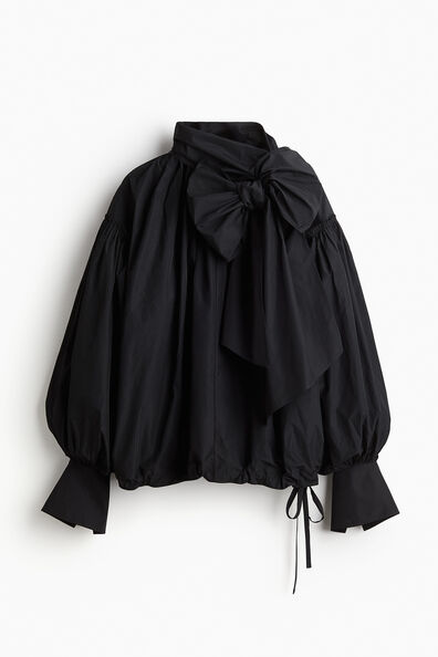Bow-detail blouse